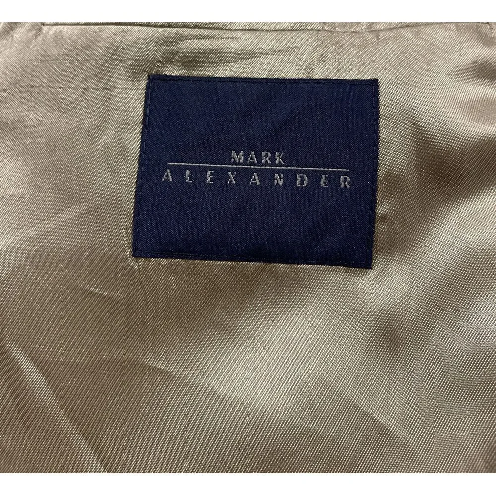 Mark Alexander Sports Coat Men 42R Beige 54% Silk 46%‎ Wool Canada